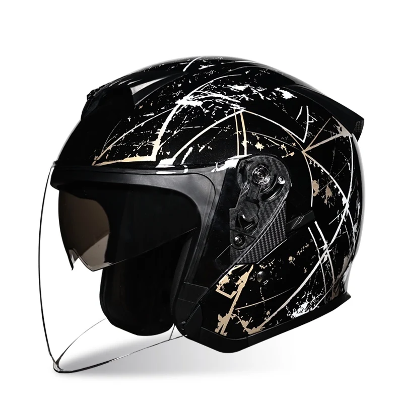 KQD-600 Black & Gold Abstract