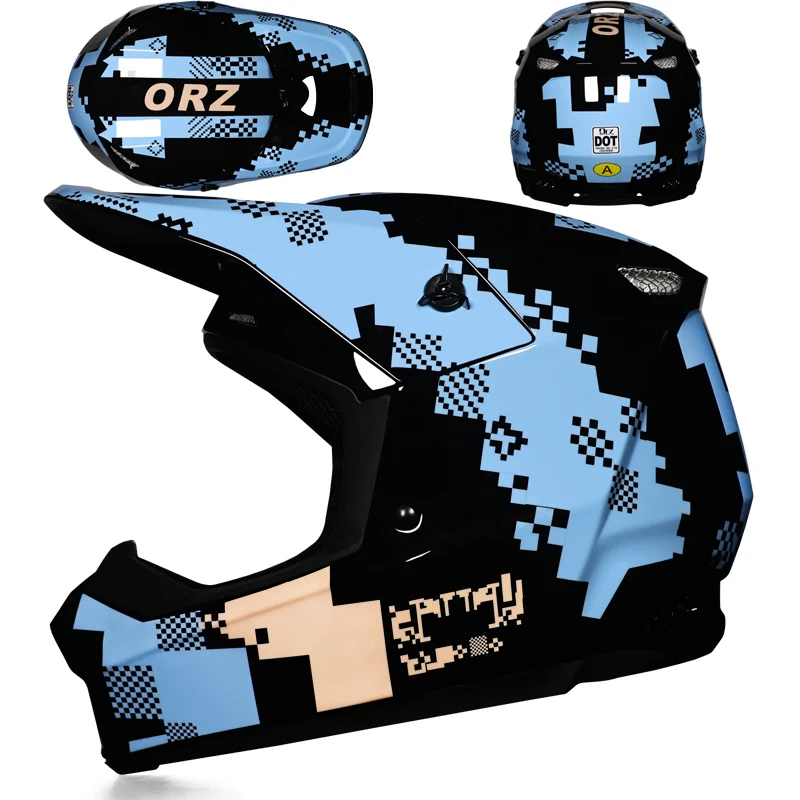 KQD-900 Blue Mosaic Graphic