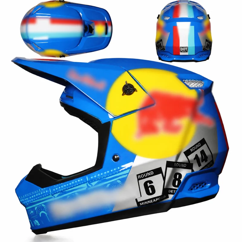 KQD-900 Blue Racing Graphic Sample